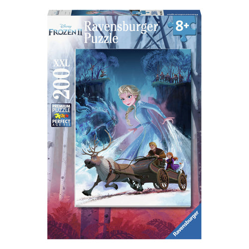 Load image into Gallery viewer, Ravensburger legpuzzel xxl disney frozen 2 het mysterieuze bos, 200st.
