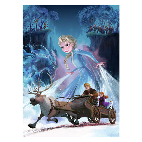 ギャラリービューアに画像をロードする, Ravensburger puzzel disney frozen 2 - legpuzzel - 200 stukjes

