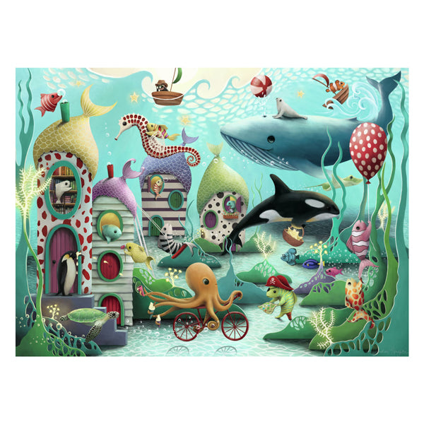 Afbeelding laden in galerijviewer, Ravensburger puzzel magische onderwaterwereld - legpuzzel - 100 stukjes
