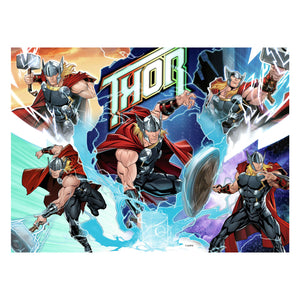 Ravensburger puzzel marvel thor - legpuzzel - 100 xxl stukjes puzzels voor kinderen