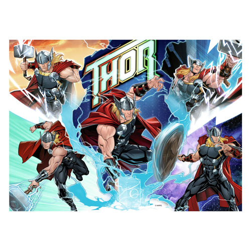 Afbeelding laden in galerijviewer, Ravensburger puzzel marvel thor - legpuzzel - 100 xxl stukjes puzzels voor kinderen
