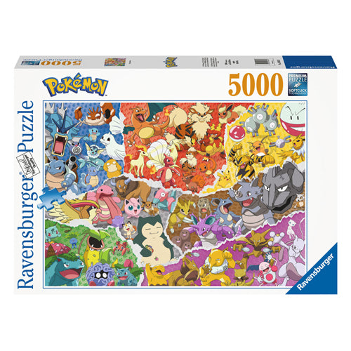Load image into Gallery viewer, Ravensburger legpuzzel pokémon, 5000st.
