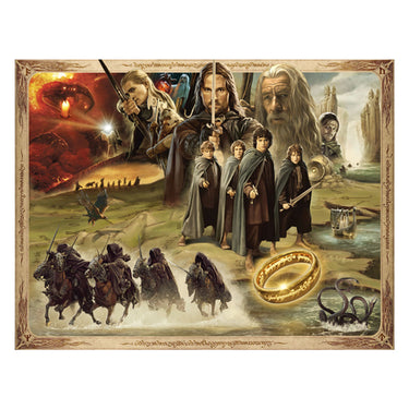 Ravensburger puzzel lord of the rings fellowship of the ring - legpuzzel - 2000 stukjes