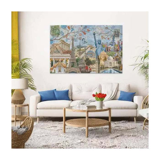Ravensburger puzzel big city collage - legpuzzel - 5000 stukjes