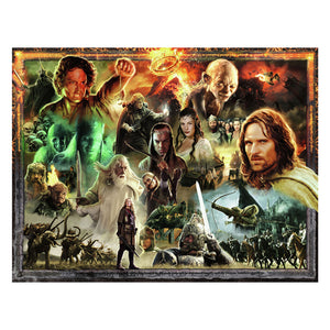 Ravensburger puzzel lord of the rings: return of the king - legpuzzel - 2000 stukjes