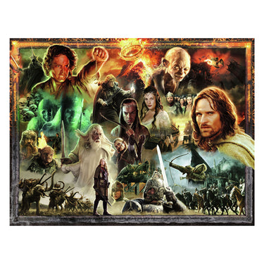 Ravensburger puzzel lord of the rings: return of the king - legpuzzel - 2000 stukjes