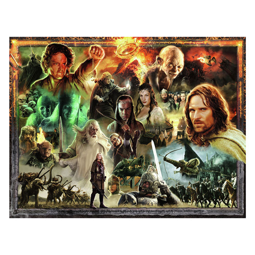 Ravensburger puzzel lord of the rings: return of the king - legpuzzel - 2000 stukjes