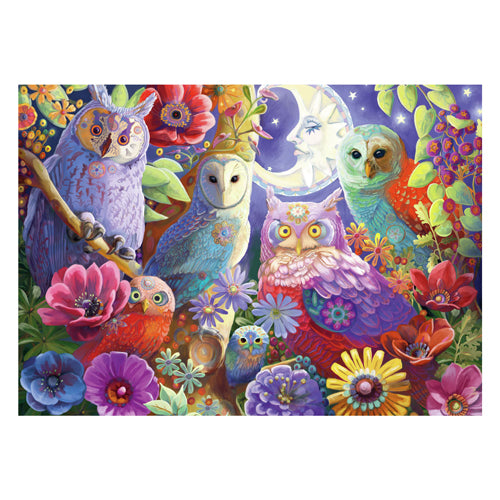 Ravensburger puzzel night owl hoot - legpuzzel - 300 large format stukjes