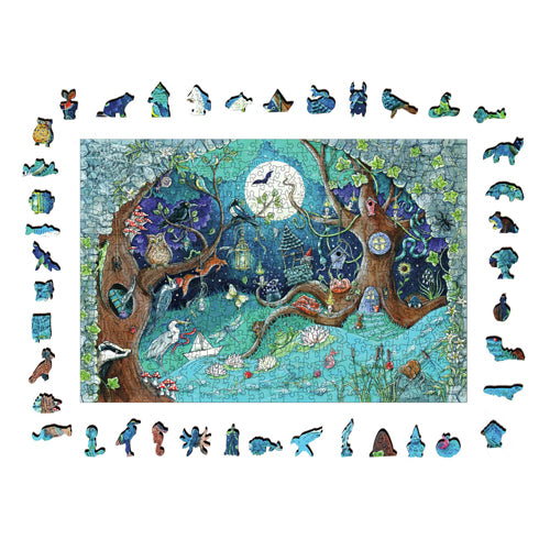 Load image into Gallery viewer, Ravensburger legpuzzel fantasy, 500st.
