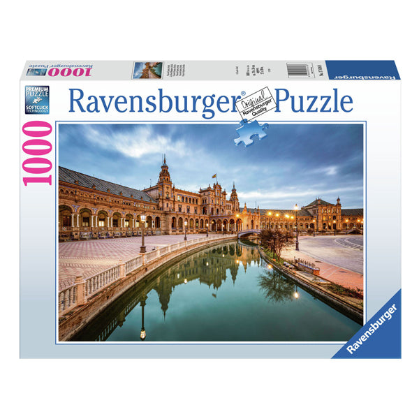 Load image into Gallery viewer, Ravensburger Legpuzzel Spanish Landscapes Sevilla, 1000st.
