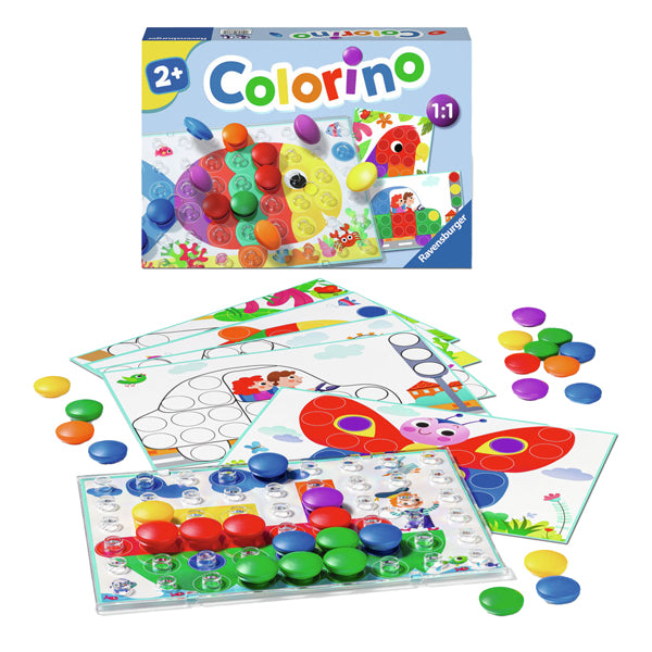 Afbeelding laden in galerijviewer, Ravensburger speel- en leerspellen colorino
