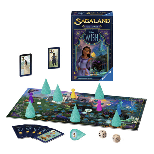 Load image into Gallery viewer, Disney ravensburger wish sagaland pocket bordspel
