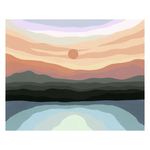 Ravensburger creart schilderen op nummer - minimalistisch landschap