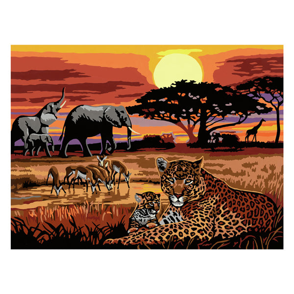 Load image into Gallery viewer, Ravensburger creart schilderen op nummer - savannah landscapes
