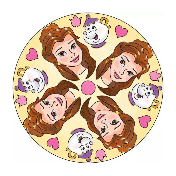 ギャラリービューアに画像をロードする, Ravensburger midi mandala-designer disney princess
