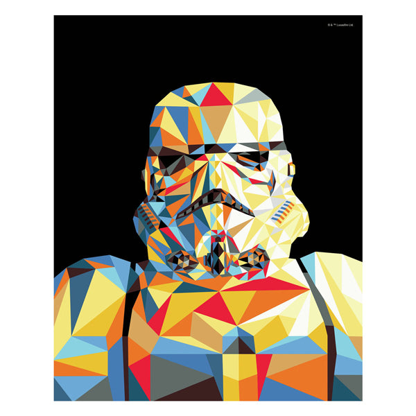 Afbeelding laden in galerijviewer, Ravensburger schilderen op nummer star wars stormtrooper creatief pakket.
