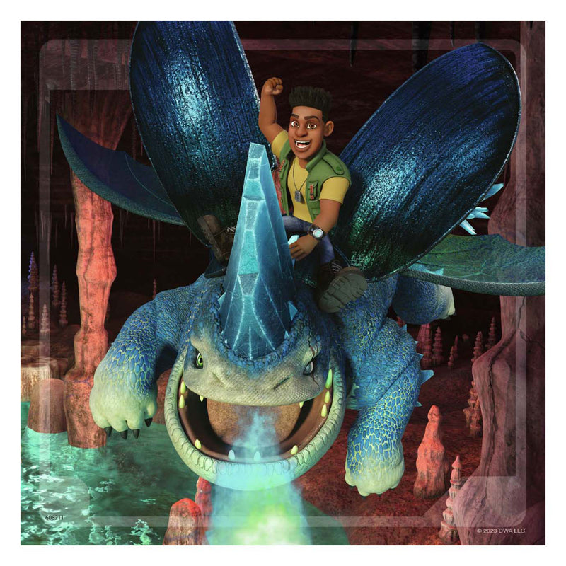 Load image into Gallery viewer, Ravensburger dragons the nine realms legpuzzel, 3x49st.
