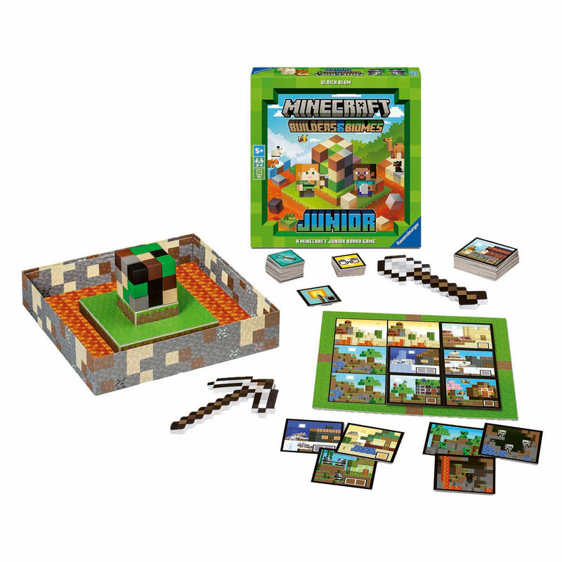 Afbeelding laden in galerijviewer, Ravensburger vrolijke kinderspellen minecraft builder junior
