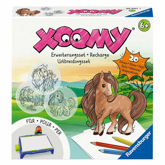 Ravensburger xoomy uitbreidingsset paarden