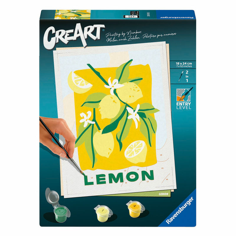 Load image into Gallery viewer, Ravensburger creart schilderen op nummer - limoen
