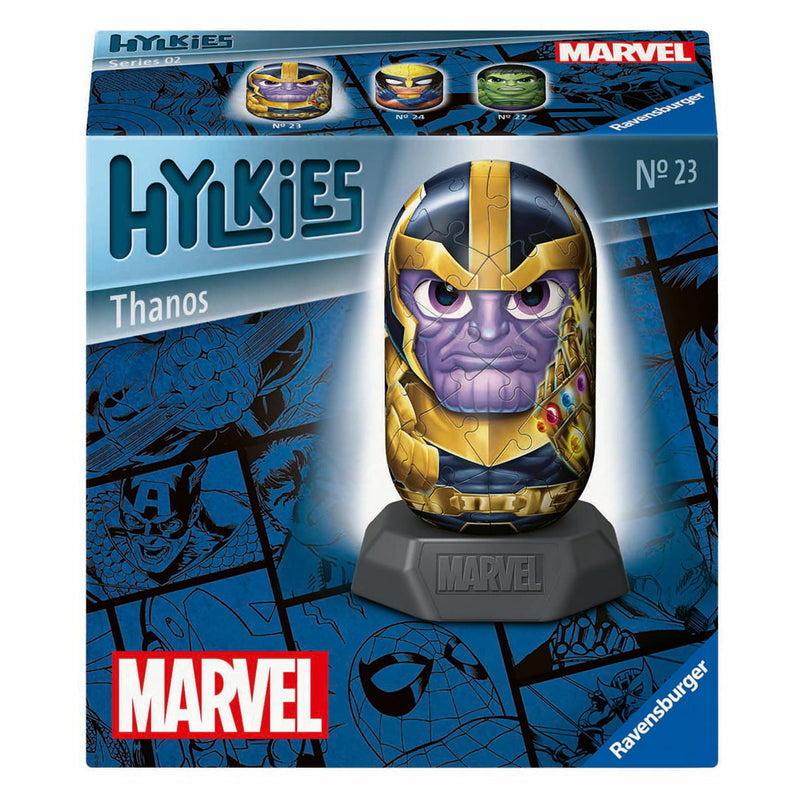 Afbeelding laden in galerijviewer, Ravensburger 3d puzzel hylkies marvel thanos, 54st.
