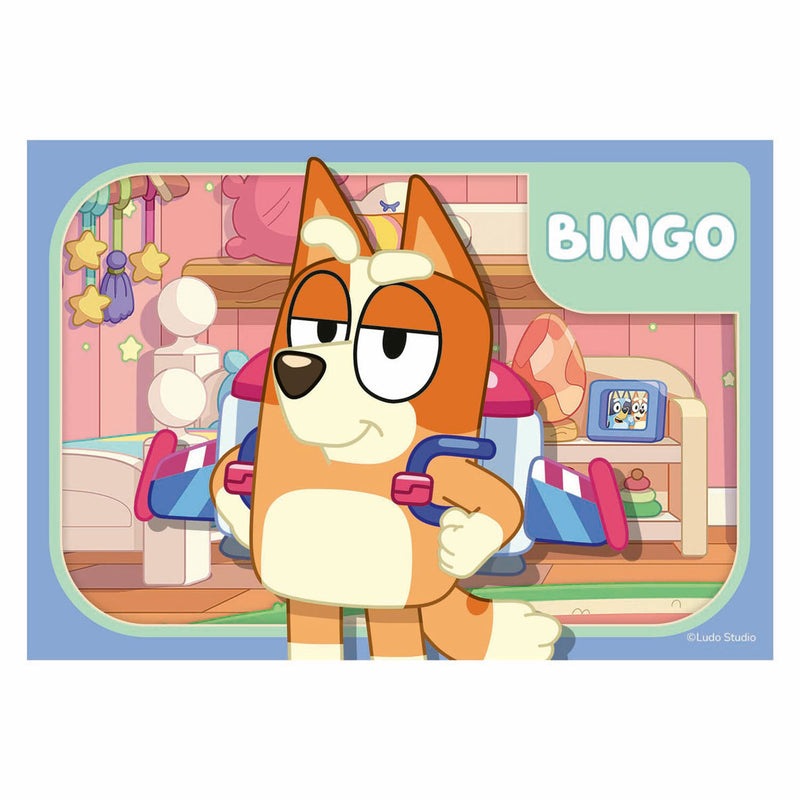 Load image into Gallery viewer, Ravensburger legpuzzel mijn eerste puzzels 4in1 bluey
