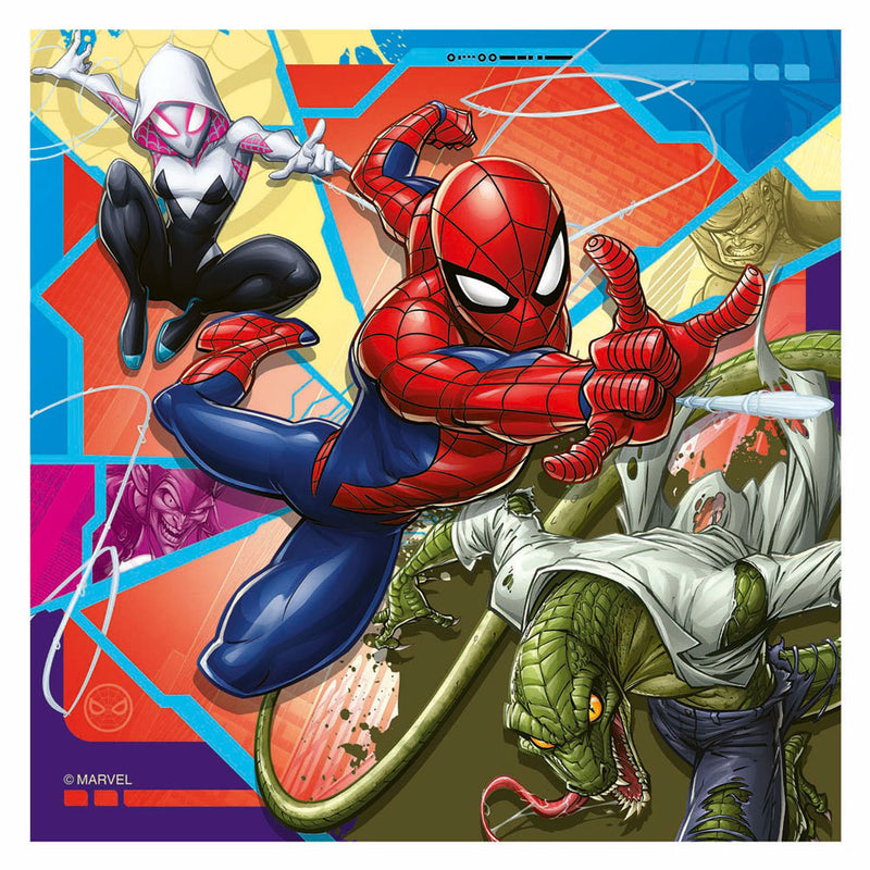 Load image into Gallery viewer, Ravensburger puzzel spider-man 3x49st
