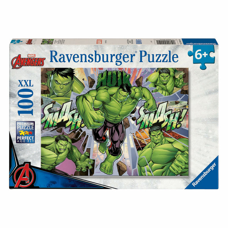 Load image into Gallery viewer, Ravensburger legpuzzel xxl marvel hulk, 100st.
