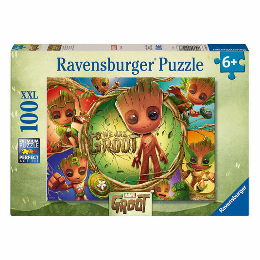 Ravensburger legpuzzel xxl marvel groot, 100st.