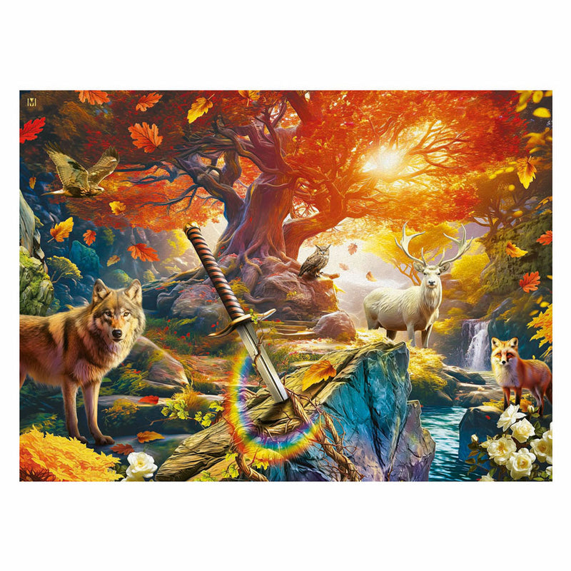 Chargez l'image dans la visionneuse de la galerie, Ravensburger legpuzzel het bos van excalibur, 500st.
