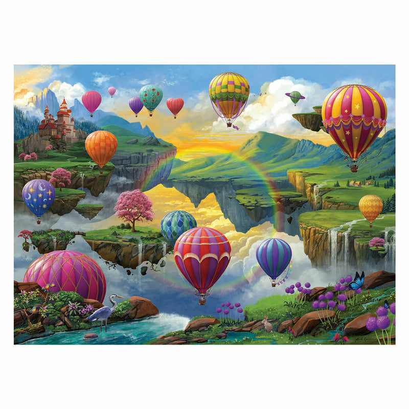 Load image into Gallery viewer, Ravensburger legpuzzel de vallei van de luchtballonnen, 500st.

