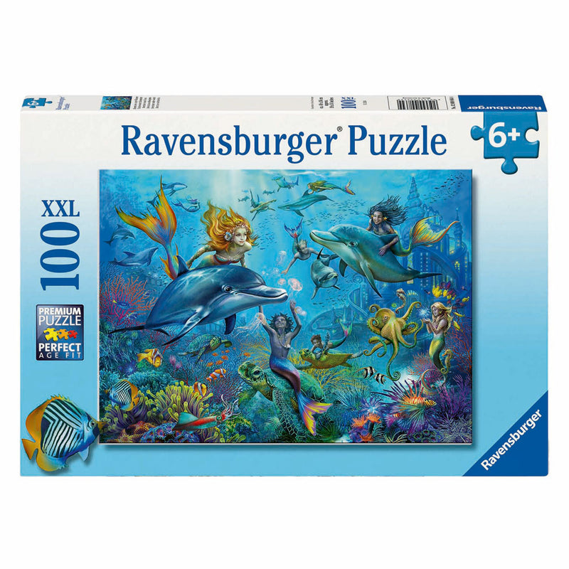 Load image into Gallery viewer, Ravensburger legpuzzel xxl zeemeermin, 100st.
