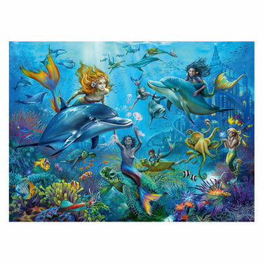 Ravensburger puzzel mermaid - legpuzzel - 100 xxl stukjes