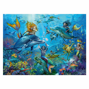 Ravensburger puzzel mermaid - legpuzzel - 100 xxl stukjes