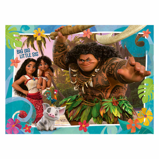 Ravensburger puzzel vaiana 2 vertrek naar nieuwe werelden - legpuzzel - 100 xxl stukjes