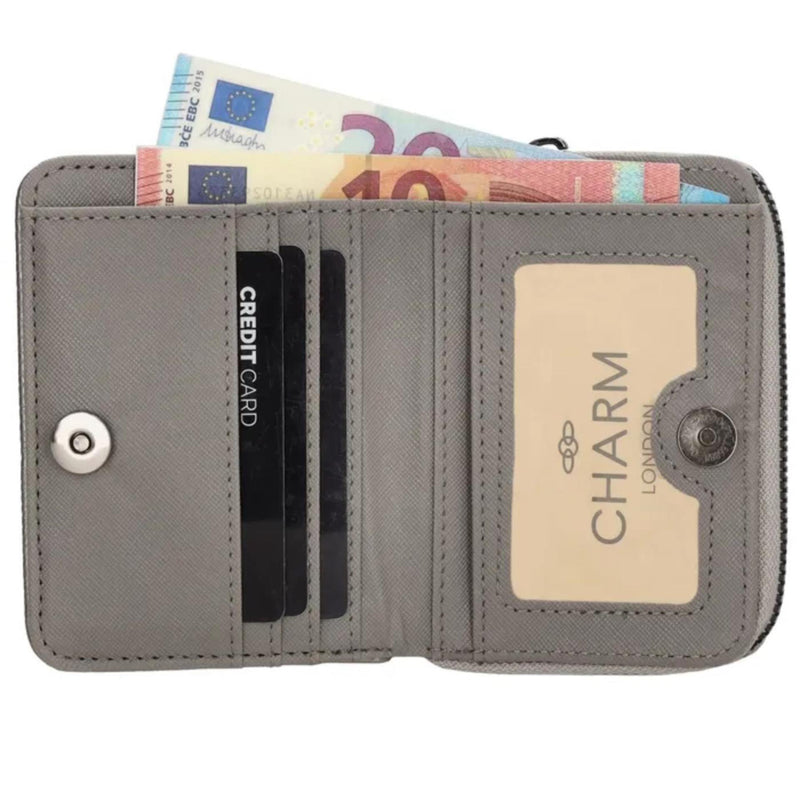 Cargue la imagen en el visor de la galería, Beagles lizaso portemonnee - 990 donkerzilver 9x12x3cm polyester
