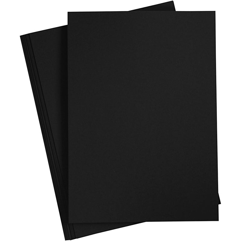 Load image into Gallery viewer, Creativ company karton zwart a4, 210-220g, 10 vellen
