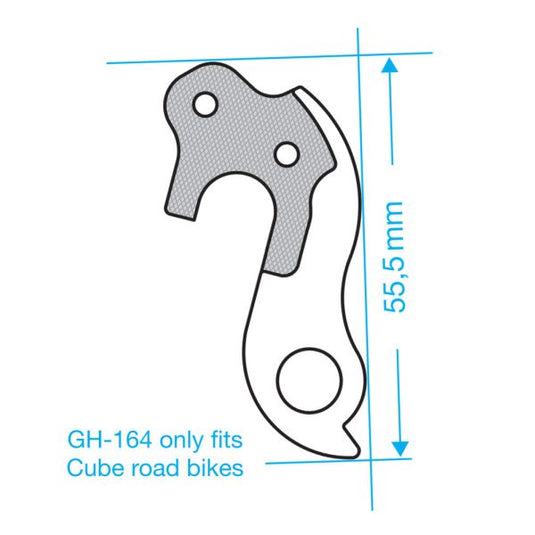 Union derailleurpad GH-164 Cube