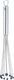 Wmf profi plus - bolletjesgarde - 27 cm - rvs - ergonomisch - duurzaam