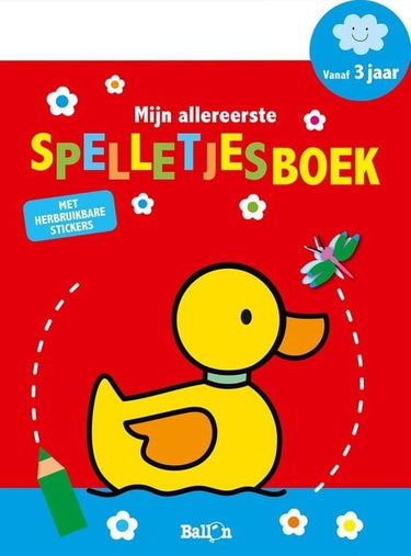 De ballon mijn allereerste spelletjesboek - eend