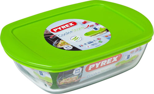 Pyrex bewaarschaal 1.1l 23x15x6cm