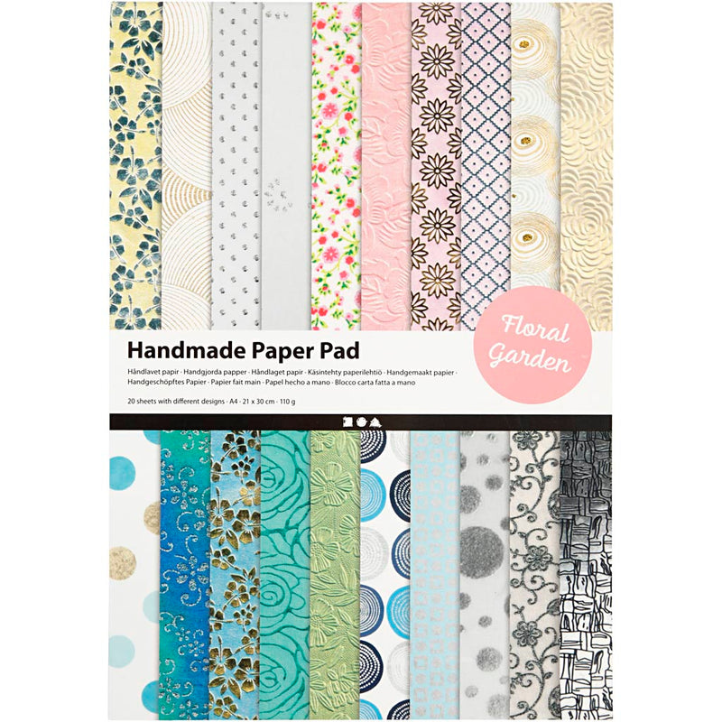 Load image into Gallery viewer, Https: www.cchobby.nl handgeschept-papier-a4-vel-210x297-mm-110-150-gr-20-vel-1-doos
