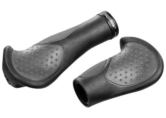 Ergotec handvatset frisco2 140 95mm zwart grijs