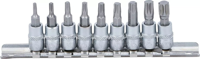 Load image into Gallery viewer, Bgs technic bit insert set 1 4 torx t10 - t50 9 pcs.
