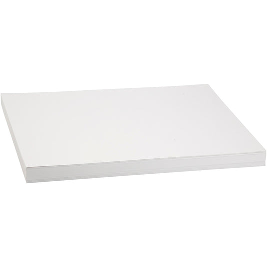 Creativ company gekleurd karton, a3, vel 297x420 mm, 250 gr, wit, 100 vel 1 doos