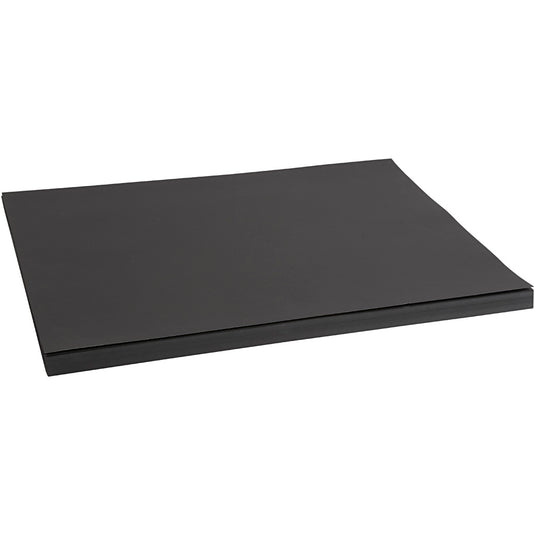 Gekleurd karton, a2, vel 420x594 mm, 200 gr, zwart, 100 vel 1 doos