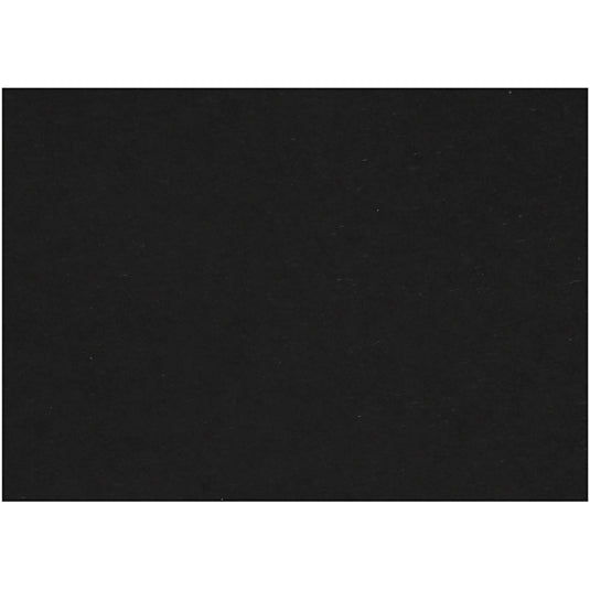 Creativ company gekleurd karton, a4, vel 210x297 mm, 200 gr, zwart, 100 vel 1 doos