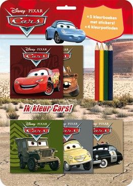 Van der doelen disney cars - kleurset