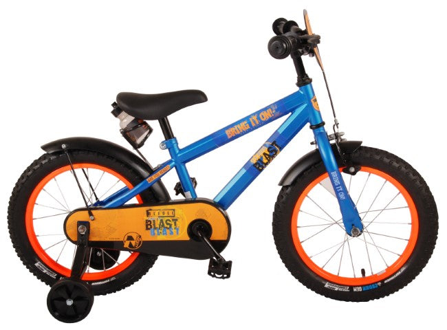 Load image into Gallery viewer, NERF Kinderfiets - Jongens - 16 inch - Satijn Blauw
