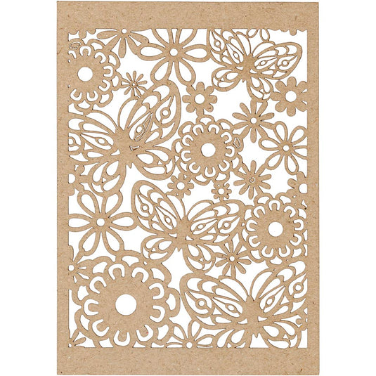 Creativ company patroonkarton, vel 10,5x15 cm, 200 gr, naturel, 10 stuk 1 doos